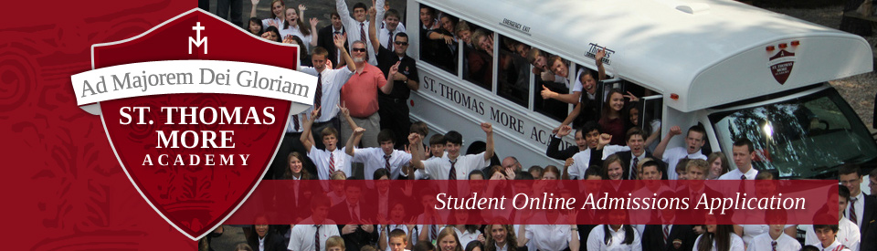 St Thomas More Academy Admissions Home